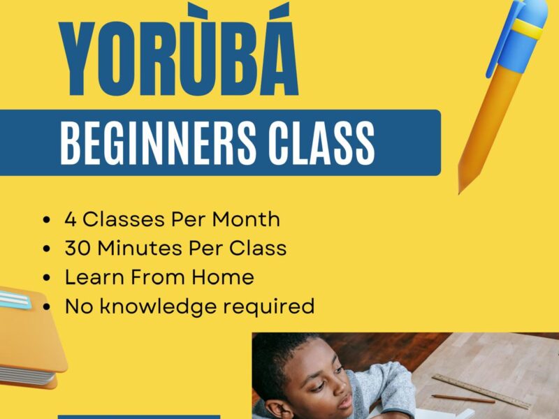 Yoruba For Kids